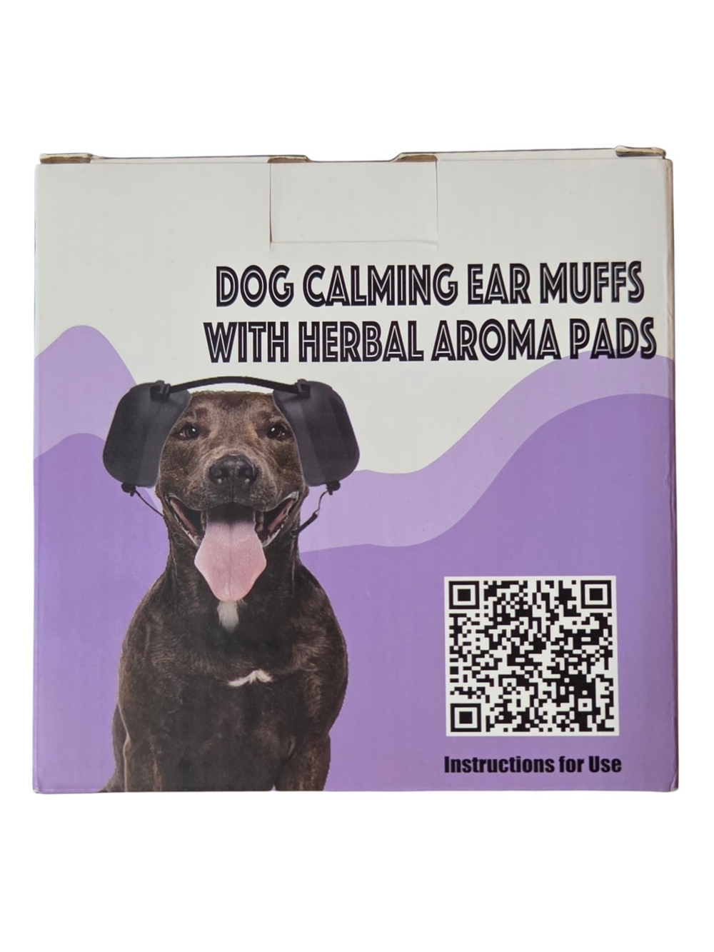 VagevLife Dog Calming Ear Muffs with Herbal Aroma Pads | Noise Reduction Anxiety